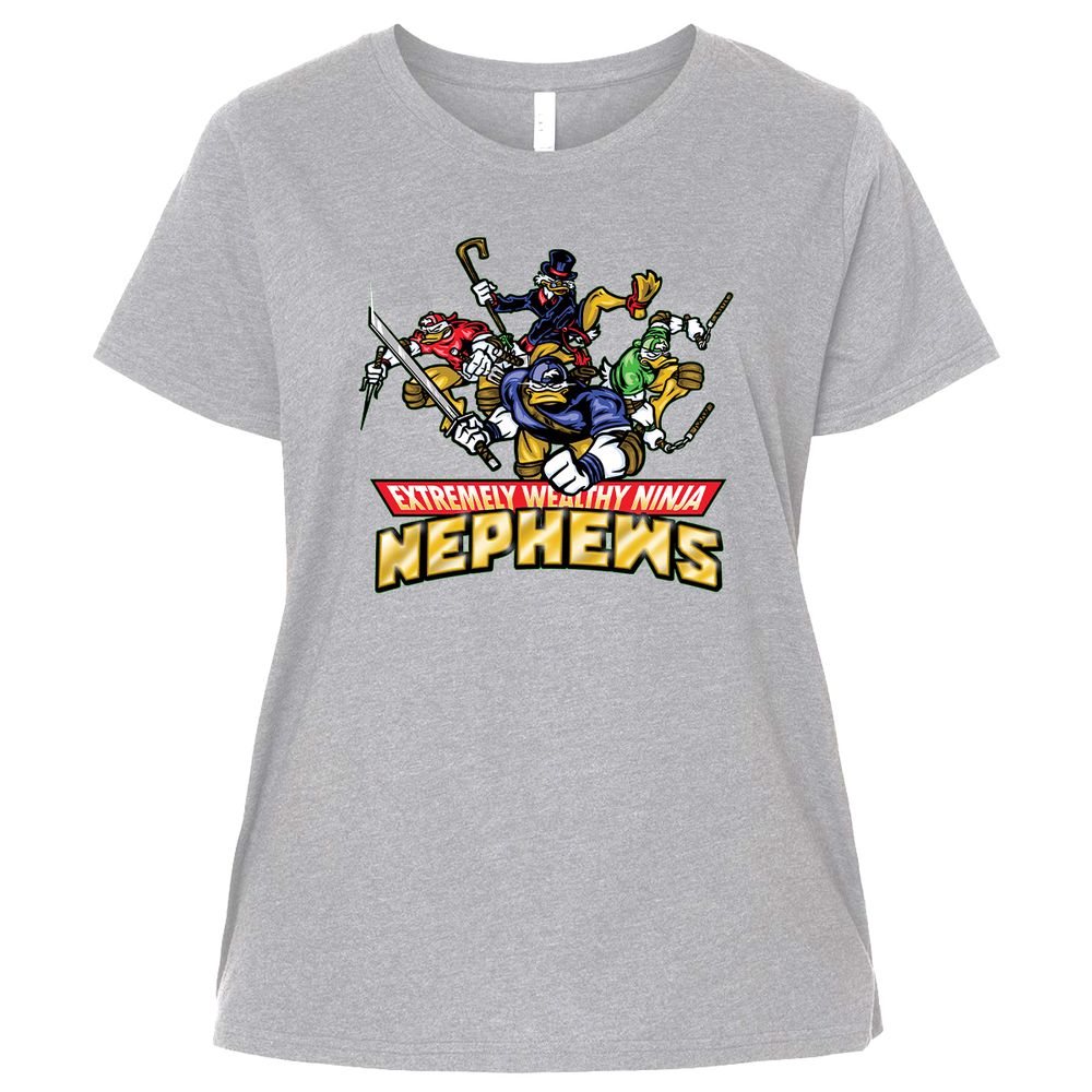 Ladies Curvy Jersey - DMC58BPA - Heather - 3