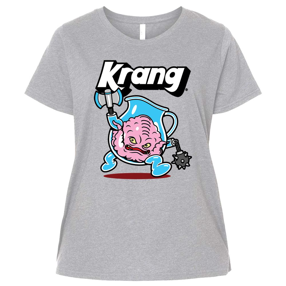 Ladies Curvy Jersey - T51XU6S2 - Heather - 3