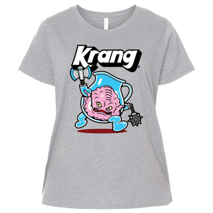 Ladies Curvy Jersey - T51XU6S2 - Heather - 3