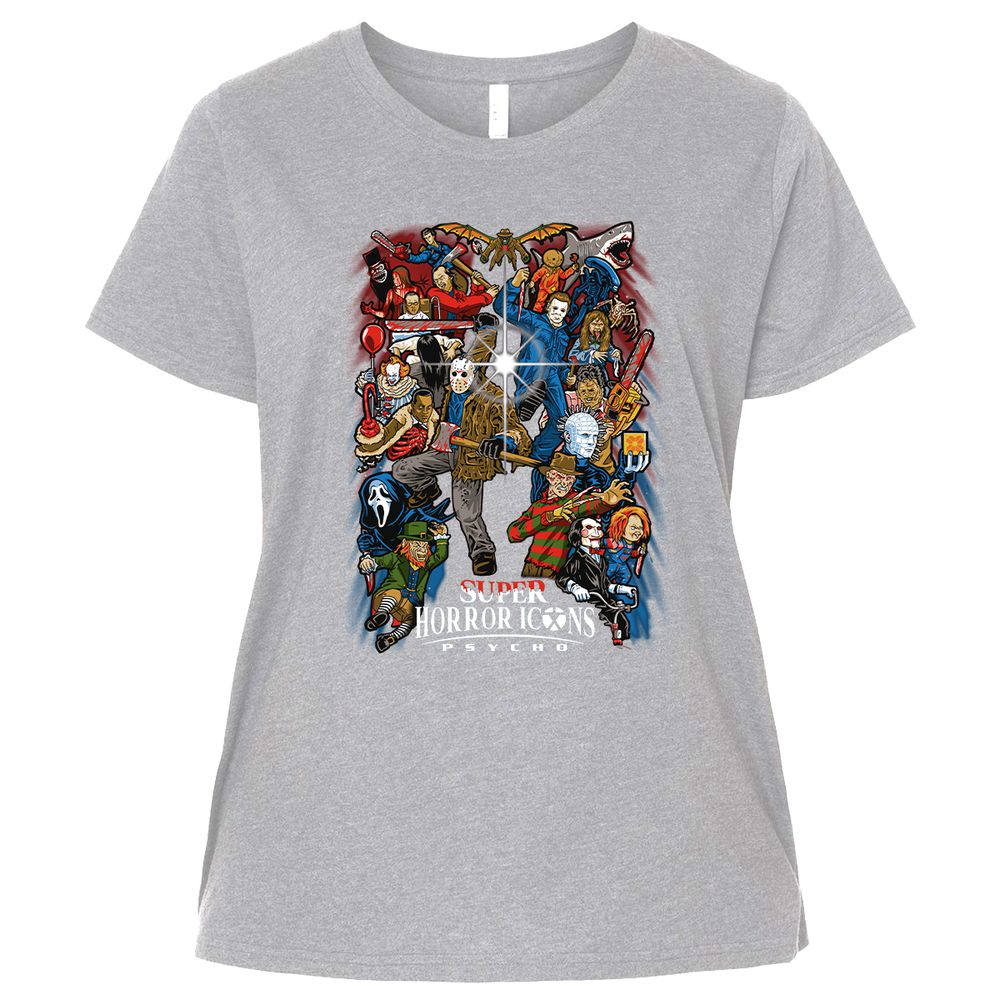 Ladies Curvy Jersey - 7DD88EA6 - Heather - 3