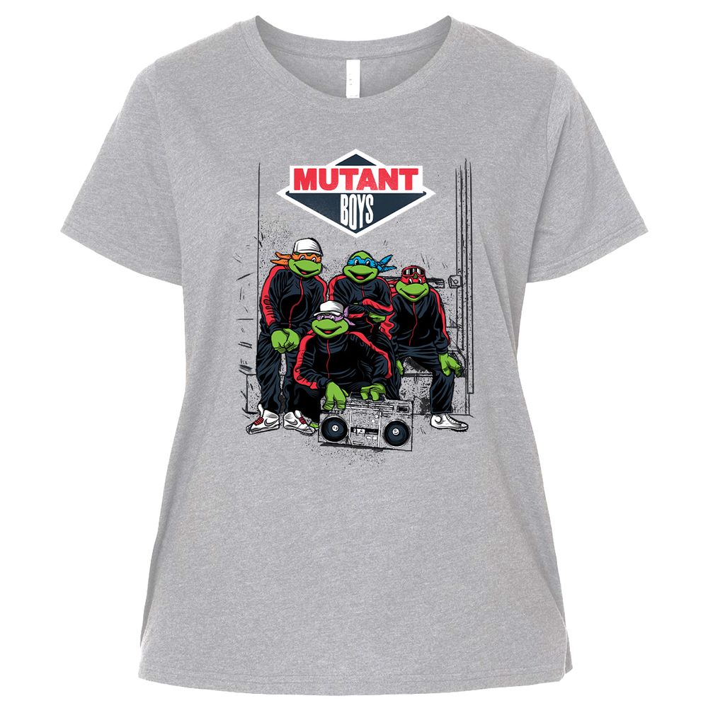 Ladies Curvy Jersey - 3QRGC348 - Heather - 3