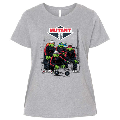 Ladies Curvy Jersey - 3QRGC348 - Heather - 3