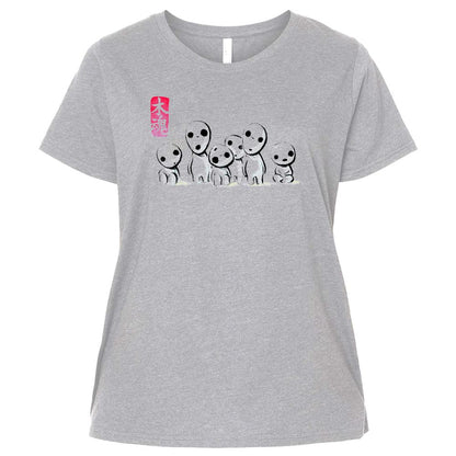 Ladies Curvy Jersey - U9ZZJ876 - Heather - 3