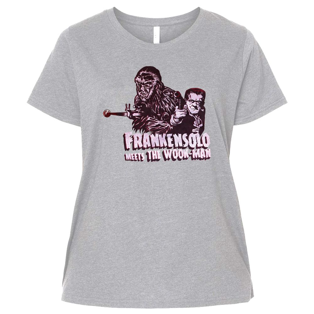 Ladies Curvy Jersey - H1ZUNB7D - Heather - 3