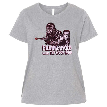 Ladies Curvy Jersey - H1ZUNB7D - Heather - 3