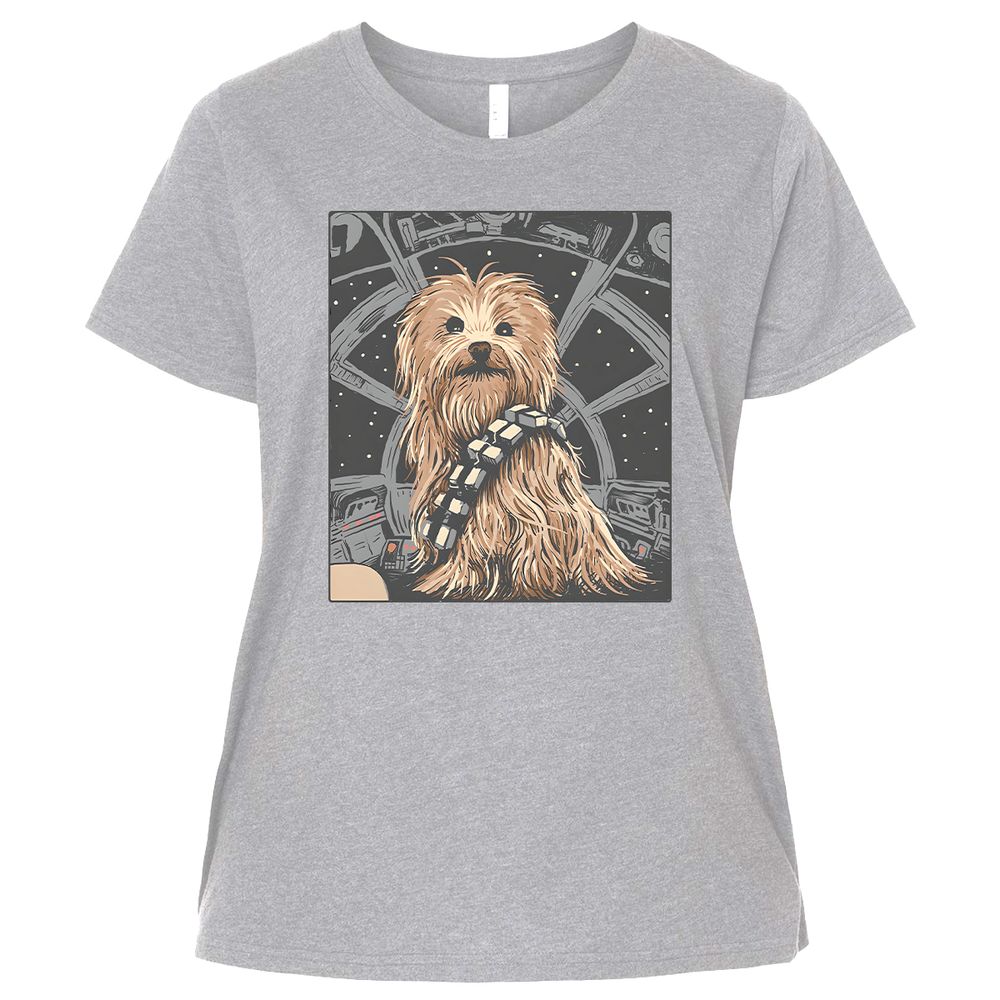 Ladies Curvy Jersey - RQL12NUQ - Heather - 3