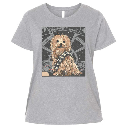 Ladies Curvy Jersey - RQL12NUQ - Heather - 3