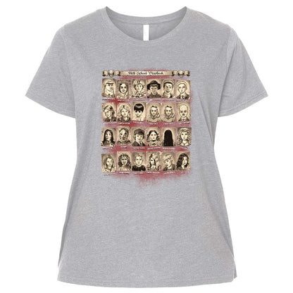 Ladies Curvy Jersey - WE7D4XWQ - Heather - 3