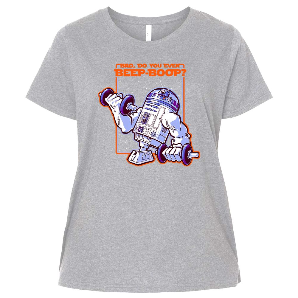 Ladies Curvy Jersey - PNYLBPNC - Heather - 3