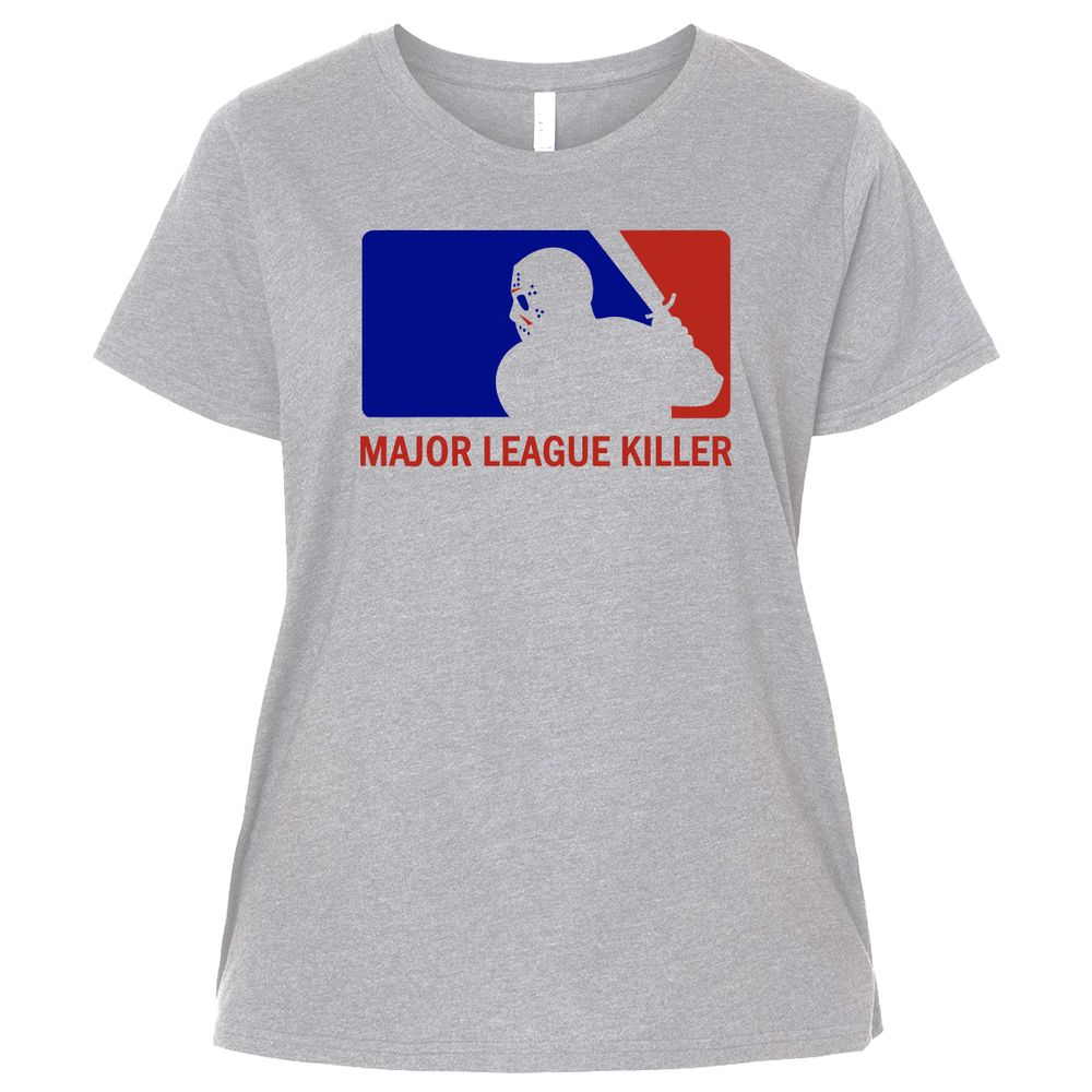 Ladies Curvy Jersey - QAAAL1KZ - Heather - 3