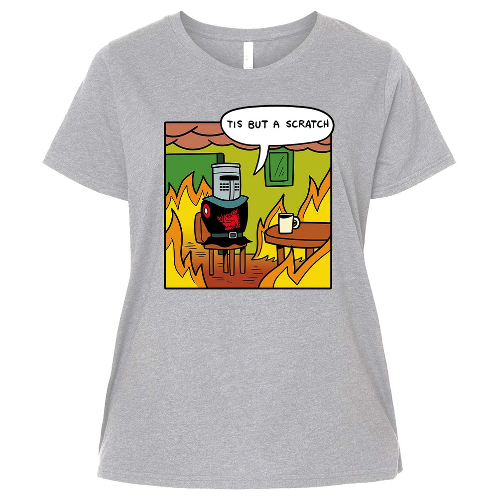 Ladies Curvy Jersey - KXQUM8RA - Heather - 3