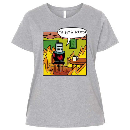 Ladies Curvy Jersey - KXQUM8RA - Heather - 3