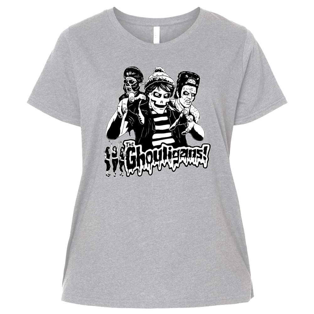 Ladies Curvy Jersey - 9XLLMSTQ - Heather - 3