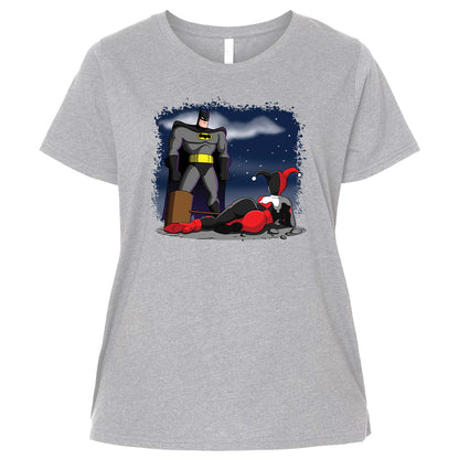 Ladies Curvy Jersey - 2EQ5XQCJ - Heather - 3