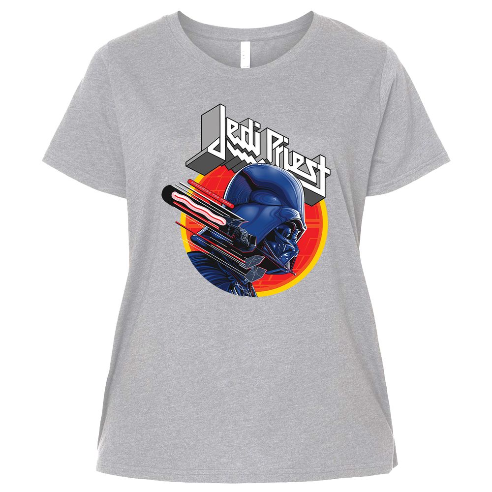 Ladies Curvy Jersey - FBQWA111 - Heather - 3