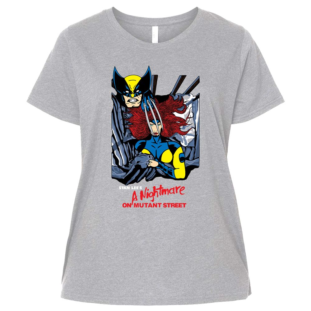 Ladies Curvy Jersey - 1U2YQTML - Heather - 3