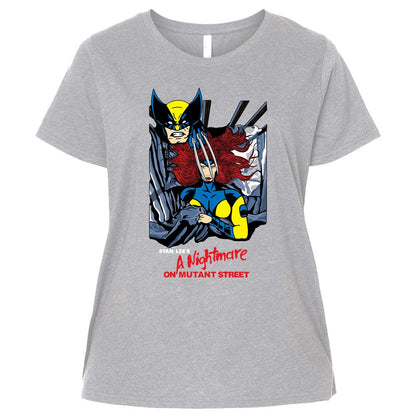 Ladies Curvy Jersey - 1U2YQTML - Heather - 3