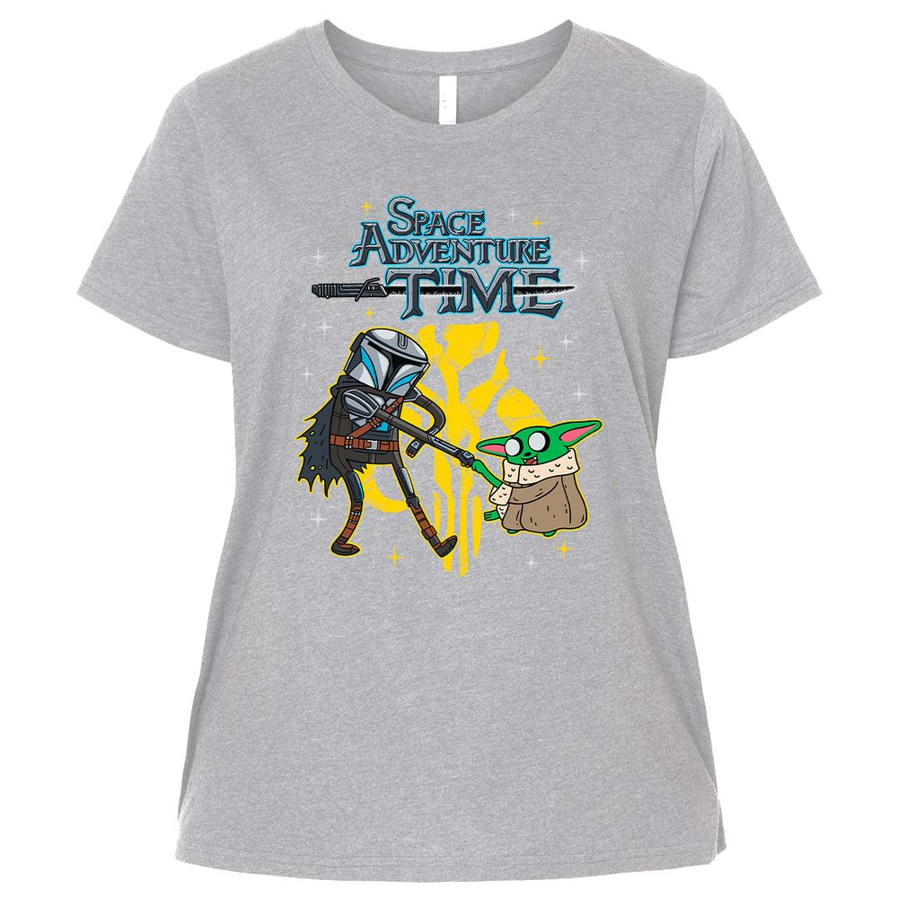 Ladies Curvy Jersey - ZFAGCHSQ - Heather - 3