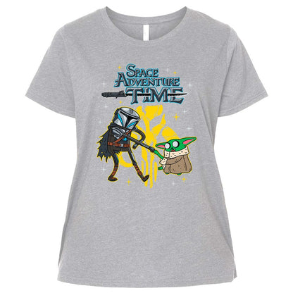 Ladies Curvy Jersey - ZFAGCHSQ - Heather - 3