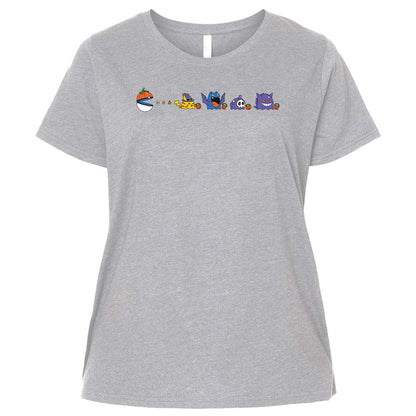 Ladies Curvy Jersey - WYJZ1A5E - Heather - 3