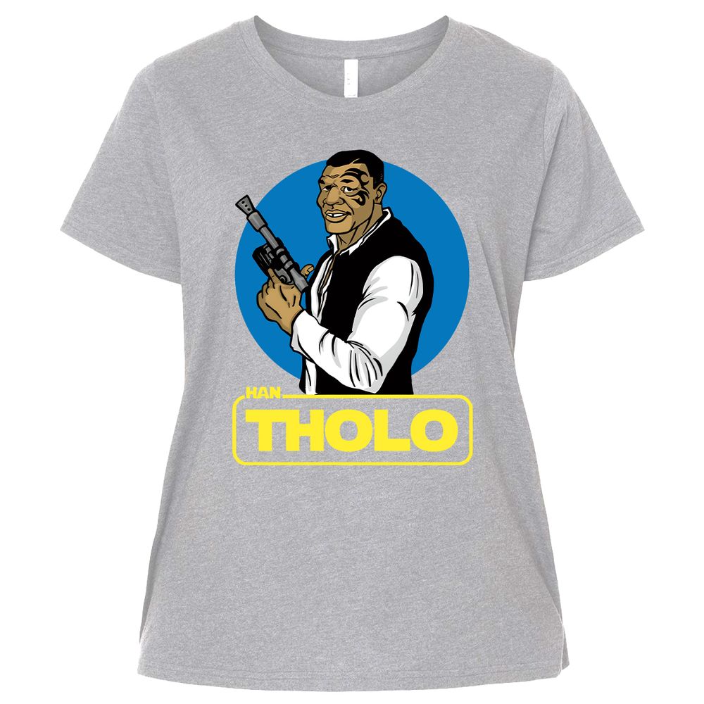 Ladies Curvy Jersey - TU6G6BHH - Heather - 3