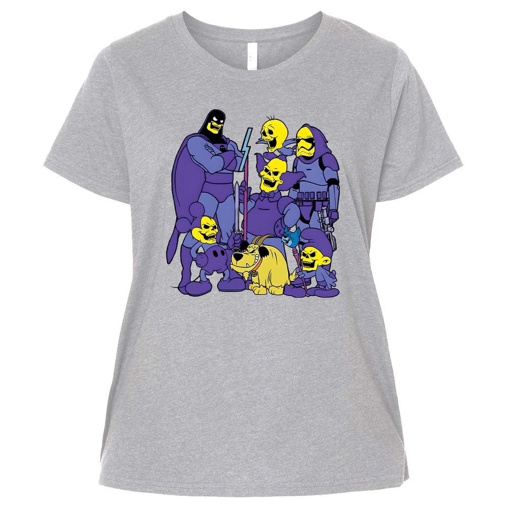 Ladies Curvy Jersey - FDDQD3QQ - Heather - 3