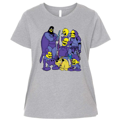 Ladies Curvy Jersey - FDDQD3QQ - Heather - 3