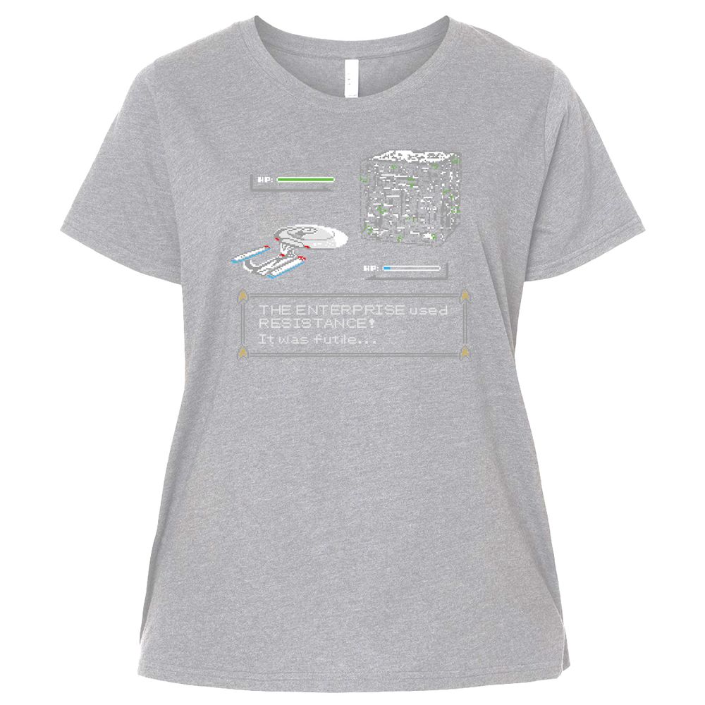 Ladies Curvy Jersey - YCU1RR3L - Heather - 3