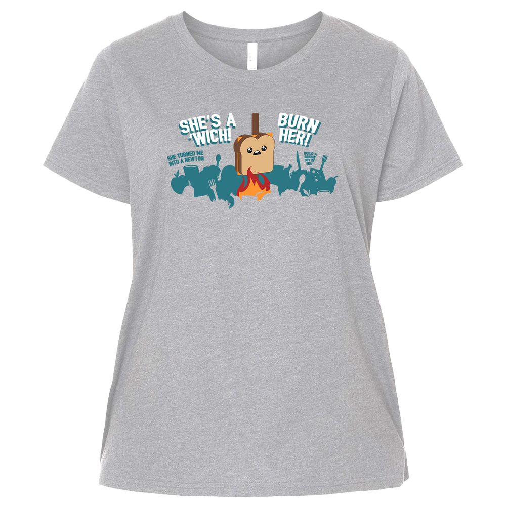 Ladies Curvy Jersey - SY5788M1 - Heather - 3