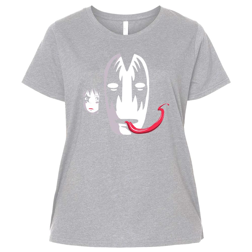 Ladies Curvy Jersey - 7FR9D7JK - Heather - 3