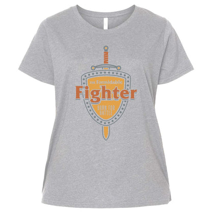 Ladies Curvy Jersey - KUUTBYBV - Heather - 3