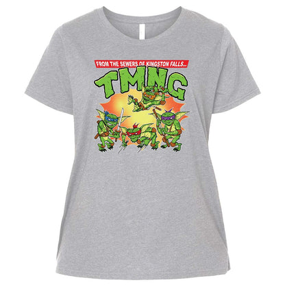 Ladies Curvy Jersey - WB6G26E7 - Heather - 3