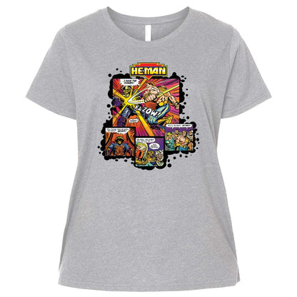 Ladies Curvy Jersey - KUCX6S4Y - Heather - 3