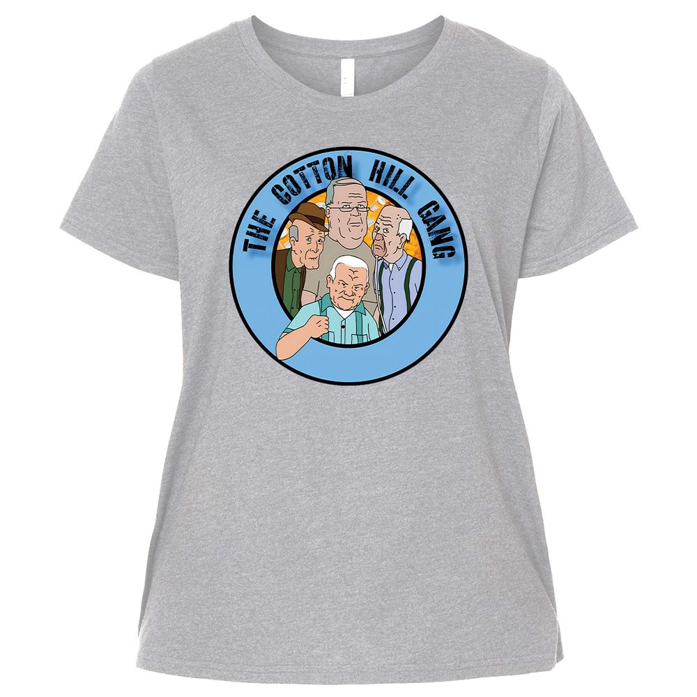 Ladies Curvy Jersey - S2VHUZJG - Heather - 3