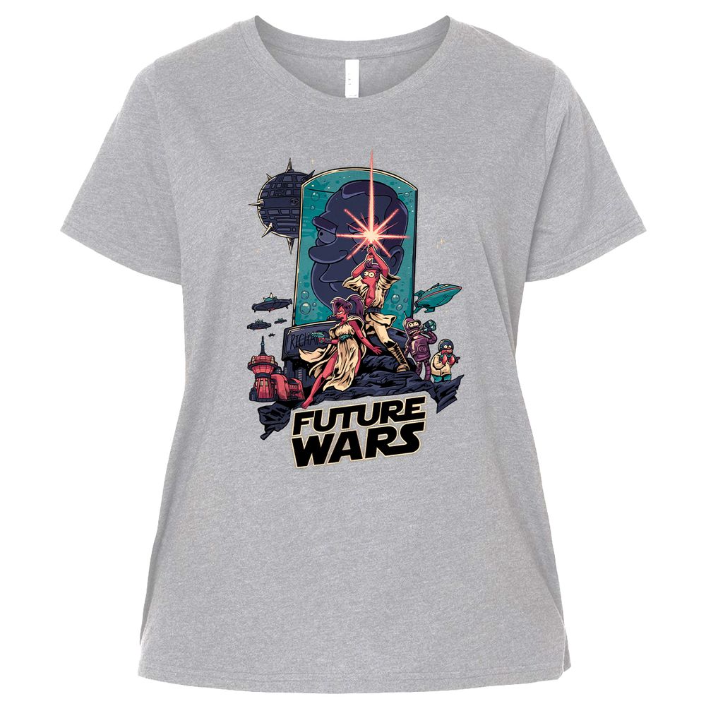 Ladies Curvy Jersey - CWDC3WV6 - Heather - 3