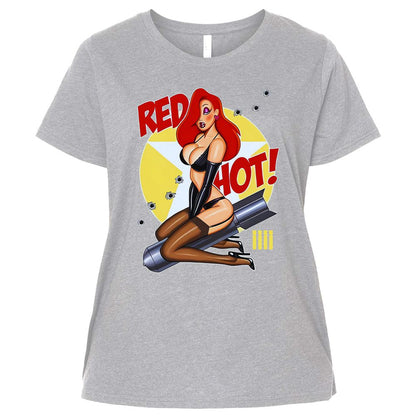 Ladies Curvy Jersey - Y9JDRRCA - Heather - 3