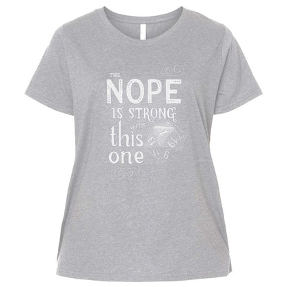 Ladies Curvy Jersey - P4Y6TXZW - Heather - 3