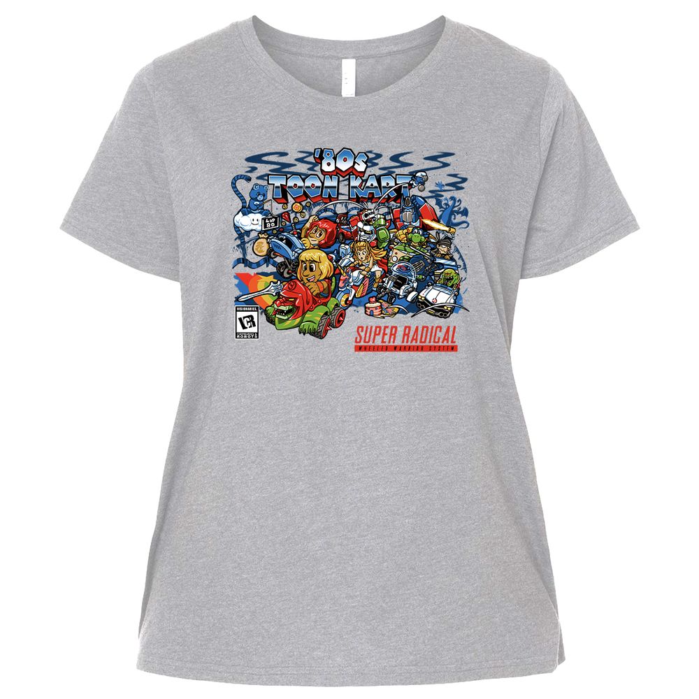 Ladies Curvy Jersey - MTDATZ9U - Heather - 3