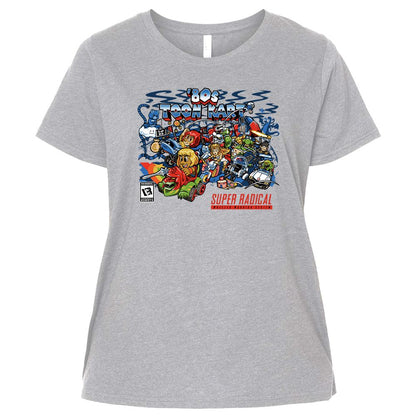 Ladies Curvy Jersey - MTDATZ9U - Heather - 3