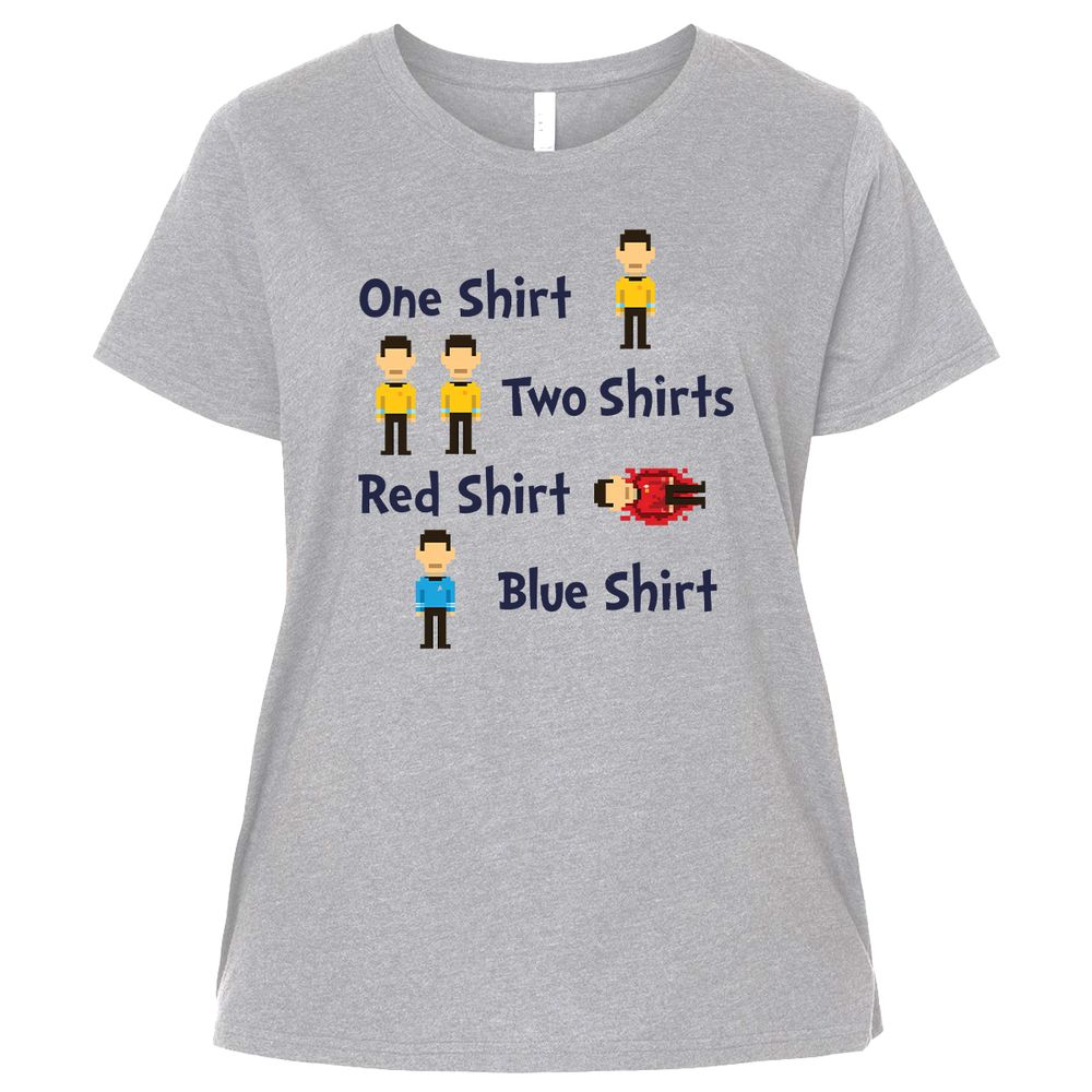 Red Shirt, Blue Shirt - Heather - 3