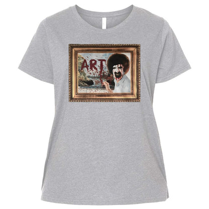 Ladies Curvy Jersey - V2K6S6A2 - Heather - 3