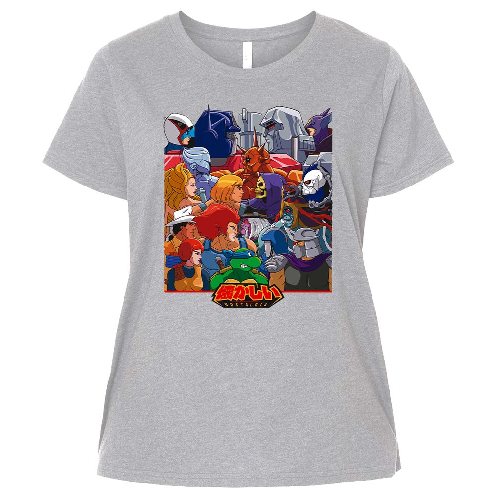 Ladies Curvy Jersey - QPJLQQYC - Heather - 3