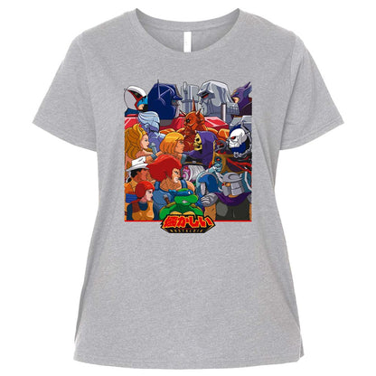 Ladies Curvy Jersey - QPJLQQYC - Heather - 3