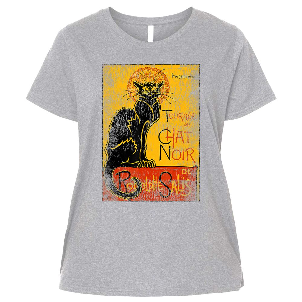 Ladies Curvy Jersey - NKXV2RDW - Heather - 3