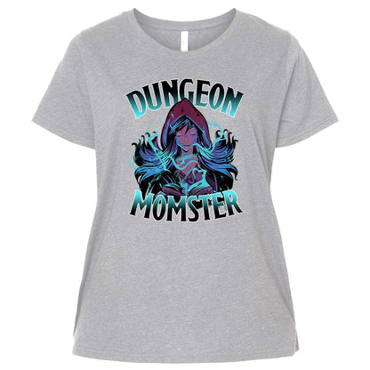 Ladies Curvy Jersey - X4CUXPWQ - Heather - 3