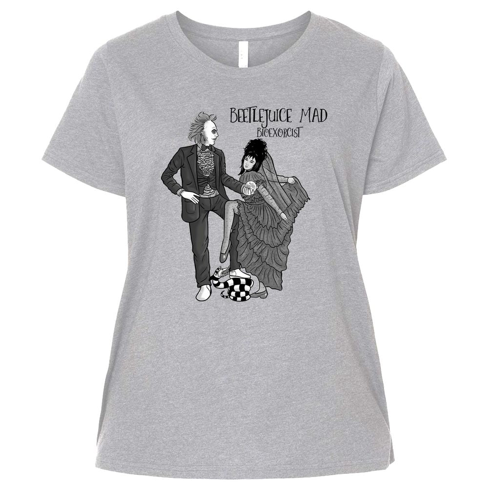 Ladies Curvy Jersey - 12QZT7GR - Heather - 3