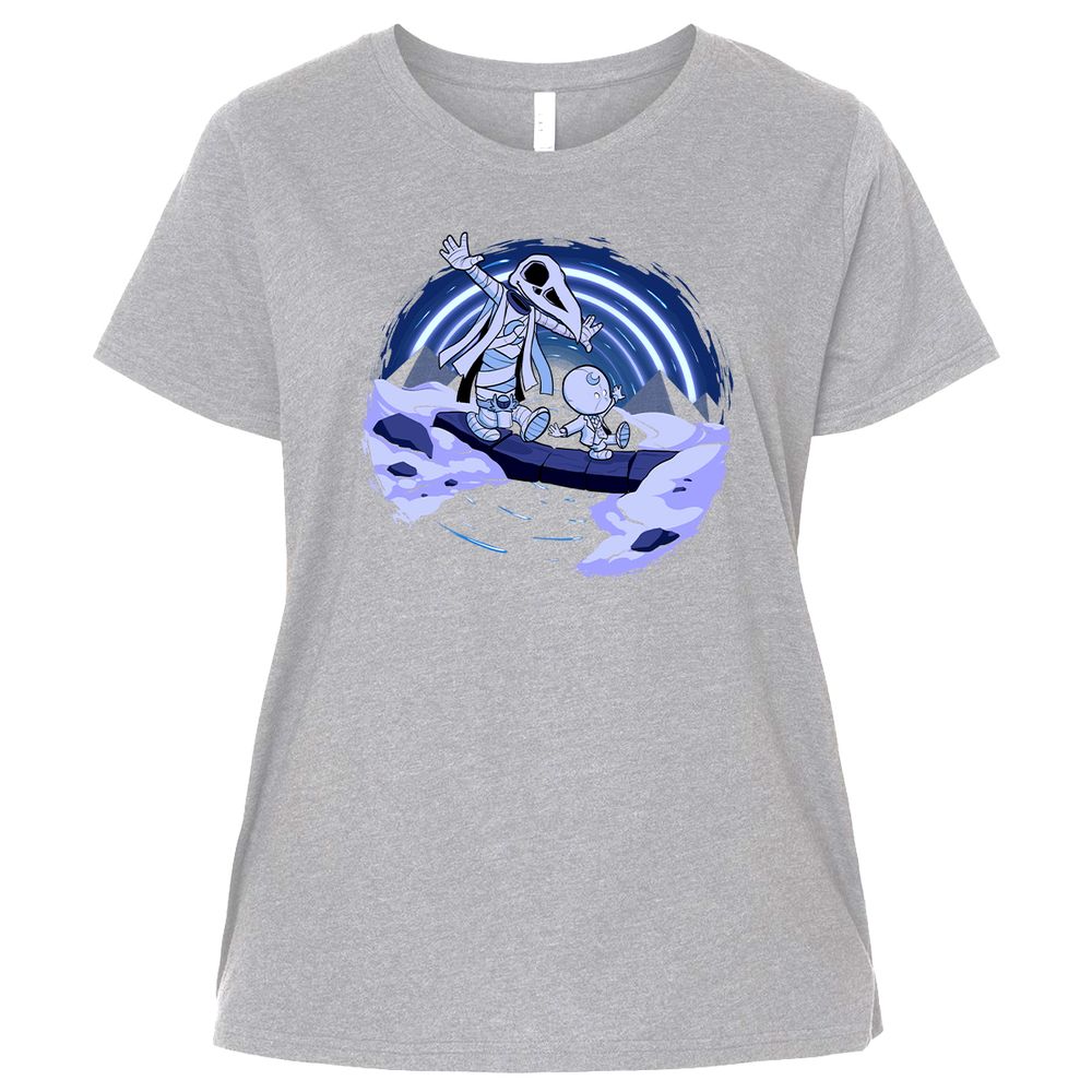 Ladies Curvy Jersey - JVZJ1FMF - Heather - 3