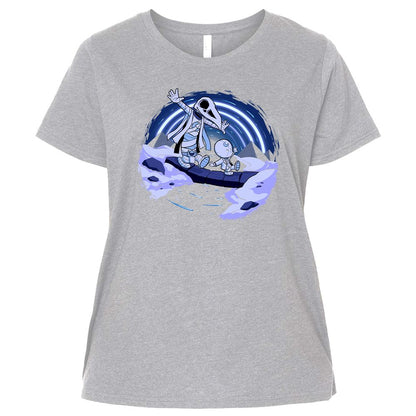 Ladies Curvy Jersey - JVZJ1FMF - Heather - 3