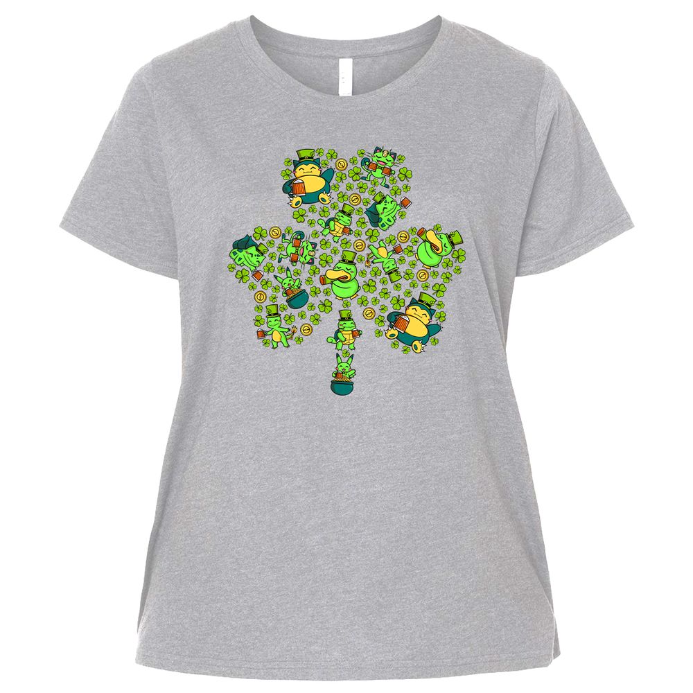 Ladies Curvy Jersey - KEP15YH7 - Heather - 3