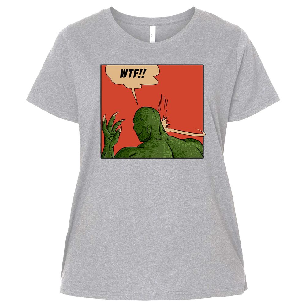 Ladies Curvy Jersey - 9TSV2NUZ - Heather - 3